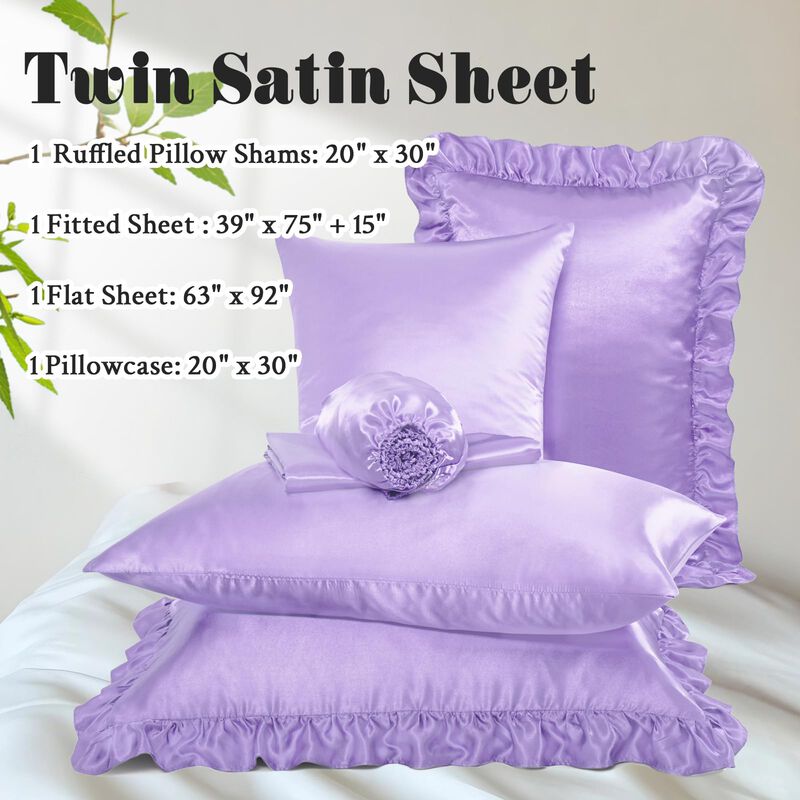 Juego De S&aacute;banas Homiest Twin (tama&ntilde;o Individua... image number null