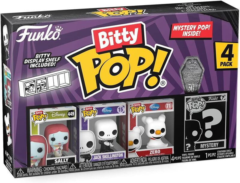The Nightmare Before Christmas, Funko Bitty Pop... image number null