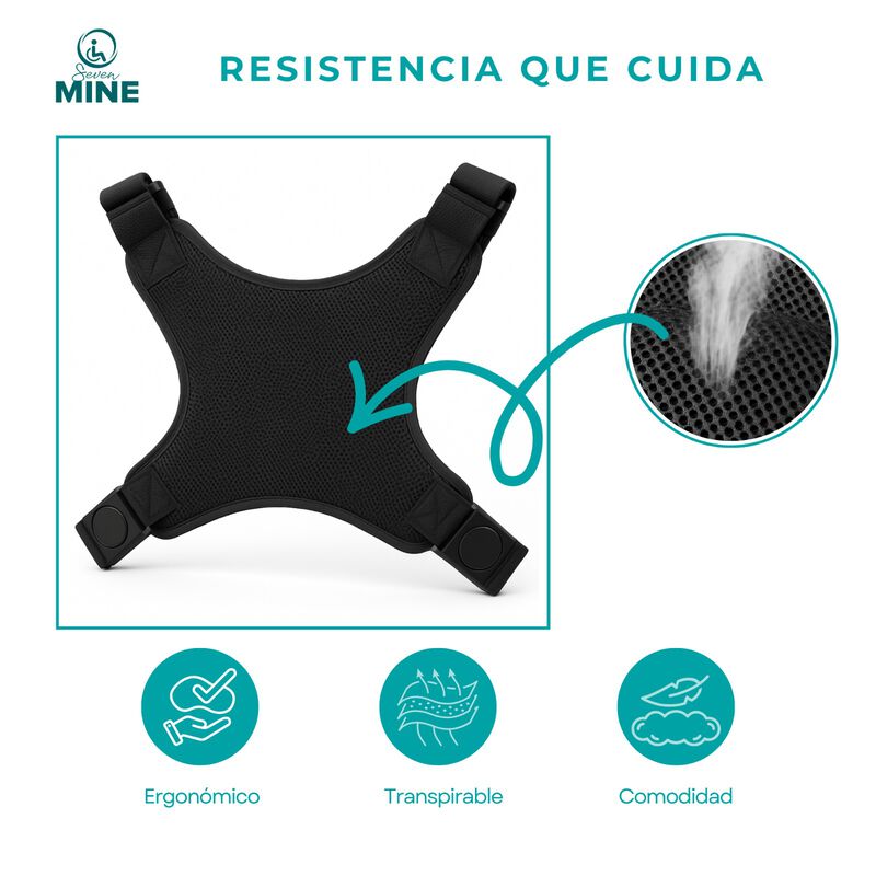 Chaleco de Sujeci&oacute;n para Silla de Ruedas | Arn&eacute;... image number null