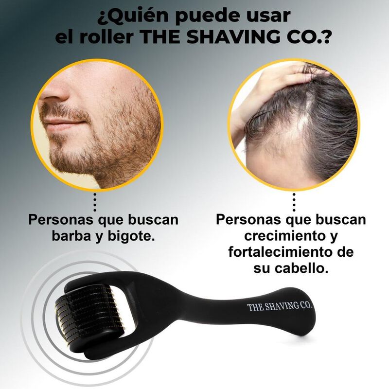Roller Estimulador De Crecimiento Barba Pelo Th... image number null