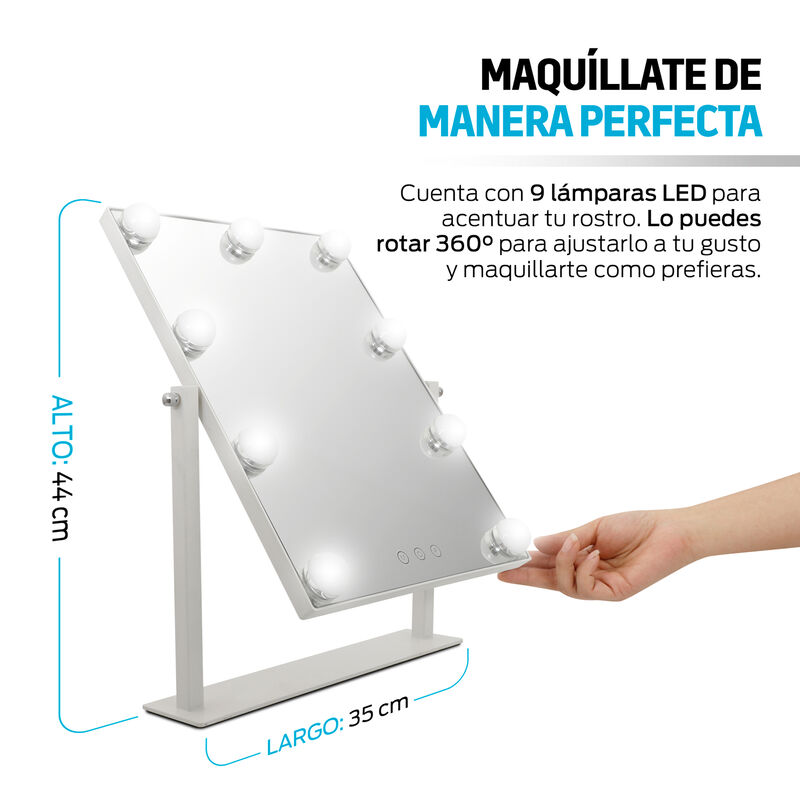 Espejo con Luz LED (44x35 cm) image number null