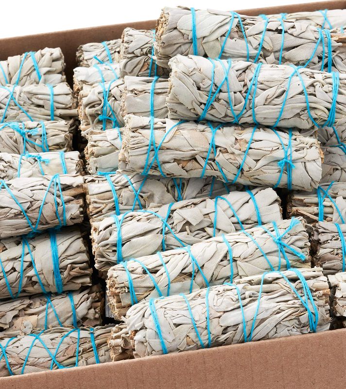 Smudge Sticks Blue River Sage White Sage, 10 Cm... image number null