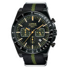 Reloj De Pulso Lorus Rt353gx9 Para Hombre Color Negro