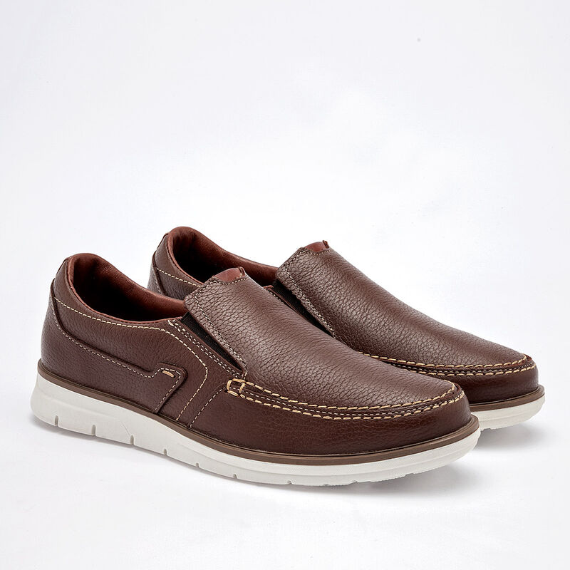 Moel Zapato casual para hombre caf&eacute; image number null