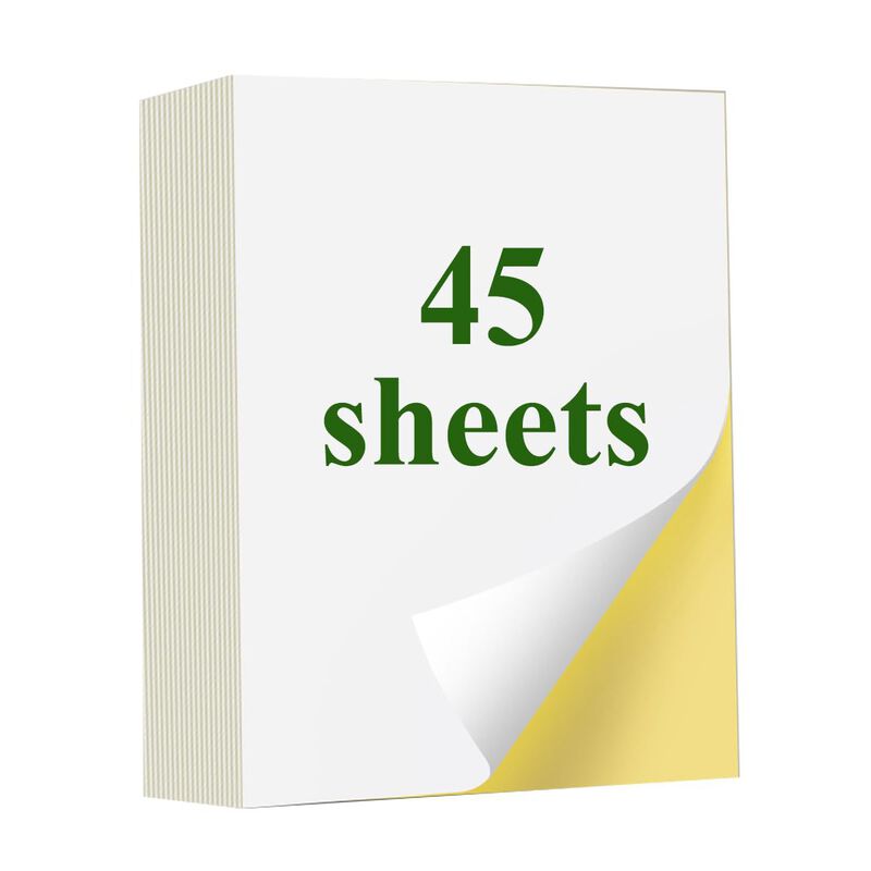 Papel adhesivo Miguming 45 hojas 21x29,7 cm mat... image number null