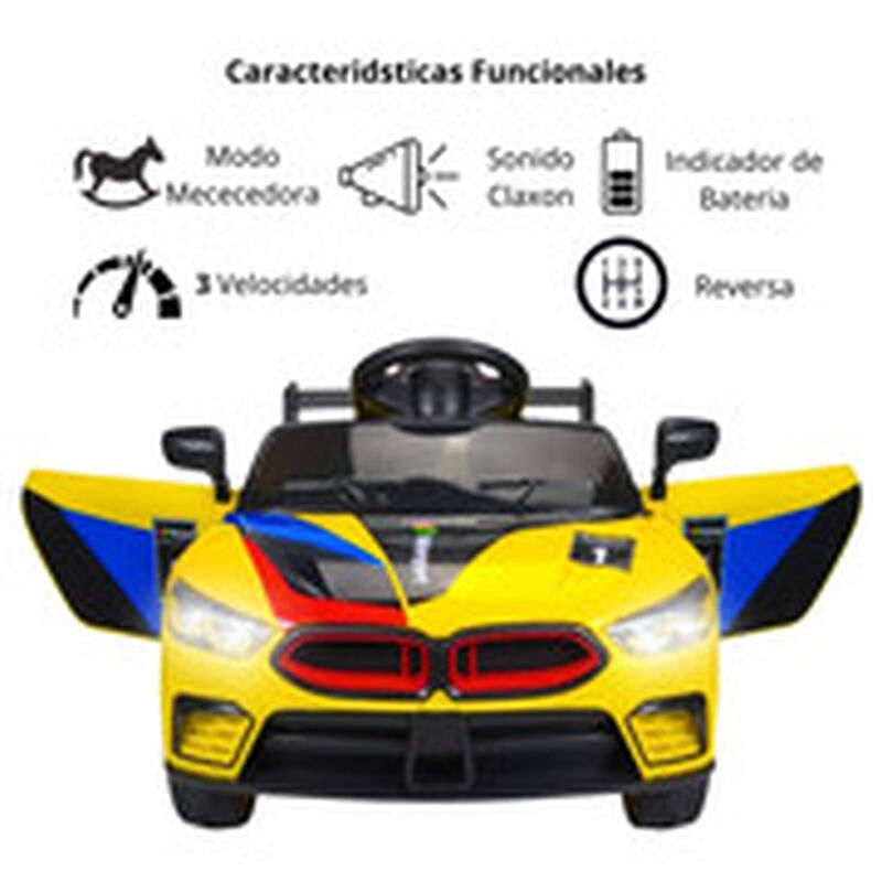 Carro Montable Infantil con Control Remoto luz ... image number null