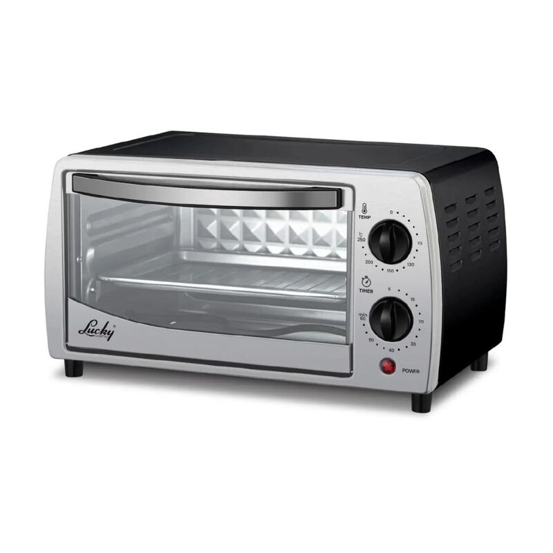Horno El&eacute;ctrico Lucky K&uuml;ki Negro 10 Litros image number null