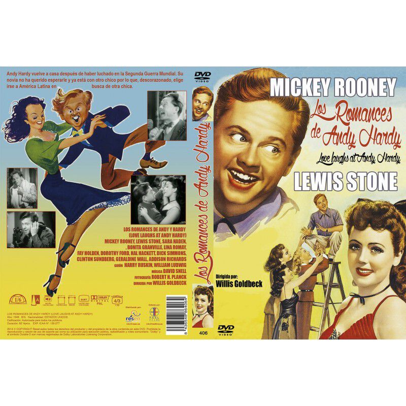 Los Romances De Andy Hardy [dvd] (1946) Love La... image number null