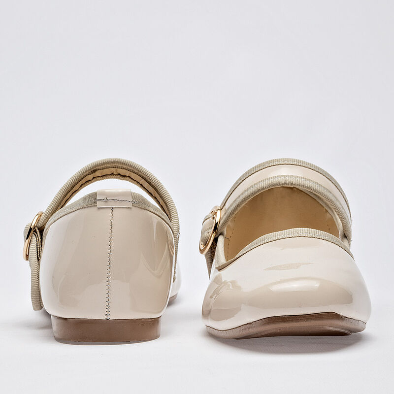 Been Class Balerina para mujer beige charol image number null