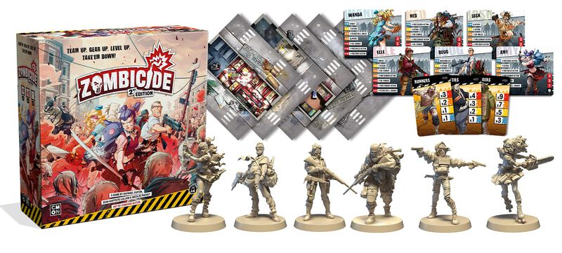 Juego De Mesa Zombicide 2nd Edition Cooperativo... image number null