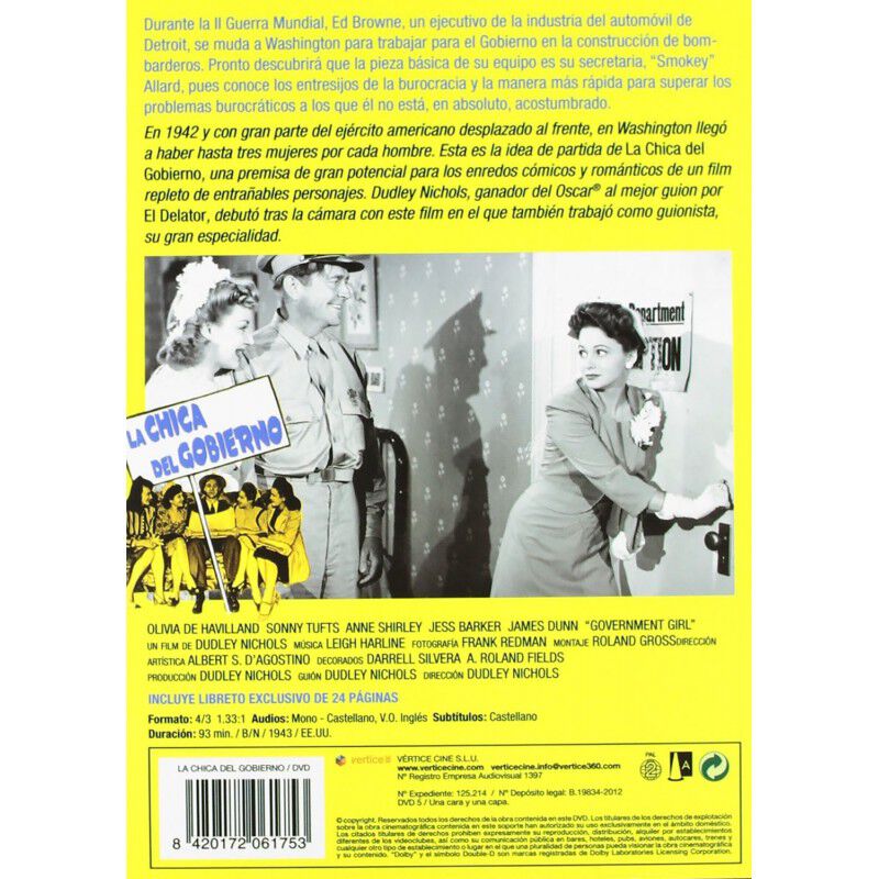 La Chica Del Gobierno (dvd) image number null
