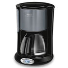 Cafetera Programable T-Fal 15 Tazas Mineral Grey