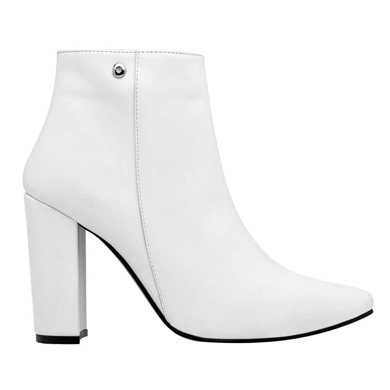 Moramora Bot&iacute;n para mujer blanco image number null