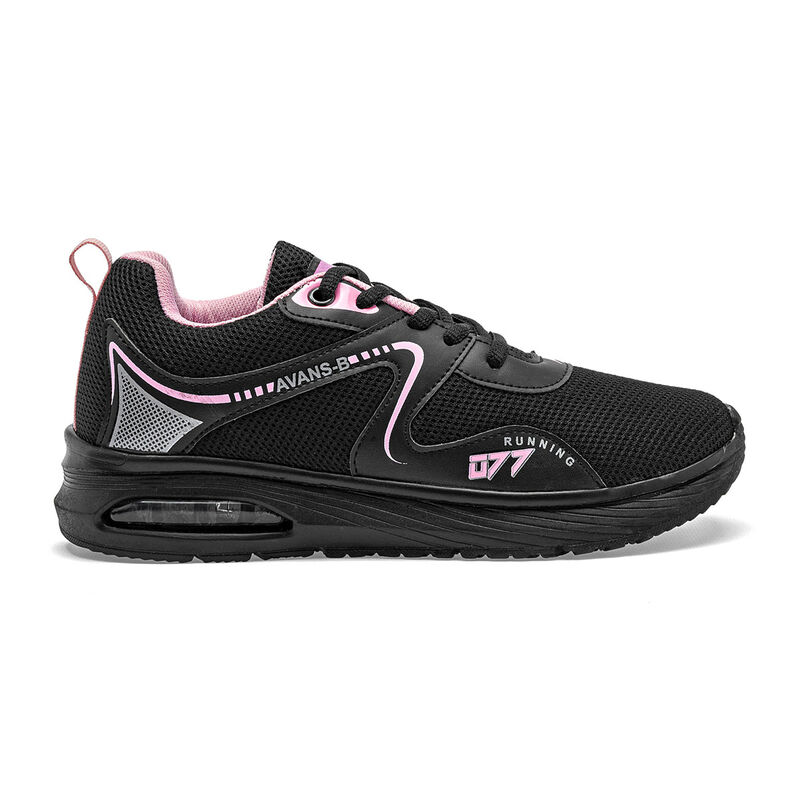 Avans-b Tenis Para Mujer Negro Rosa Cod 131813-... image number null