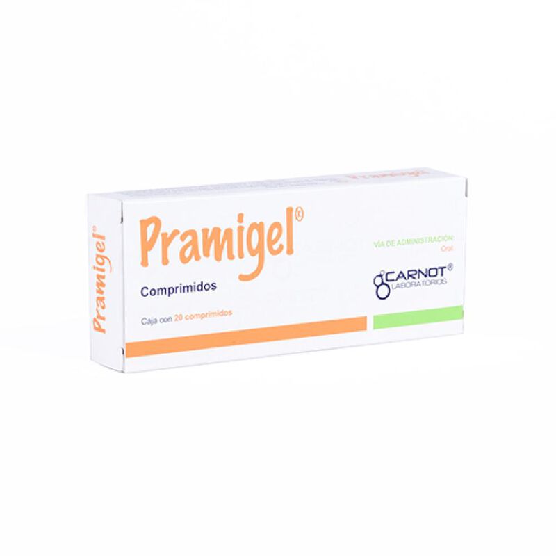 Pramigel 10/200/200/50 Mg 20 Comprimido(s) image number null