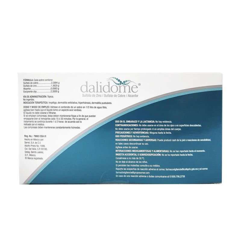 Dalidome 17.70/61.95/2.65 Mg 12 Sobre(s) image number null
