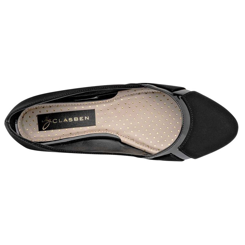 Clasben Balerina para mujer negro image number null