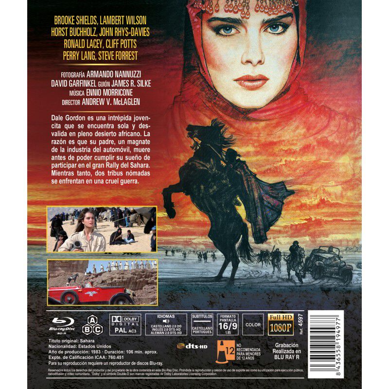 Aventuras En El Sahara Bdr 1983 [blu-rayr] Saha... image number null