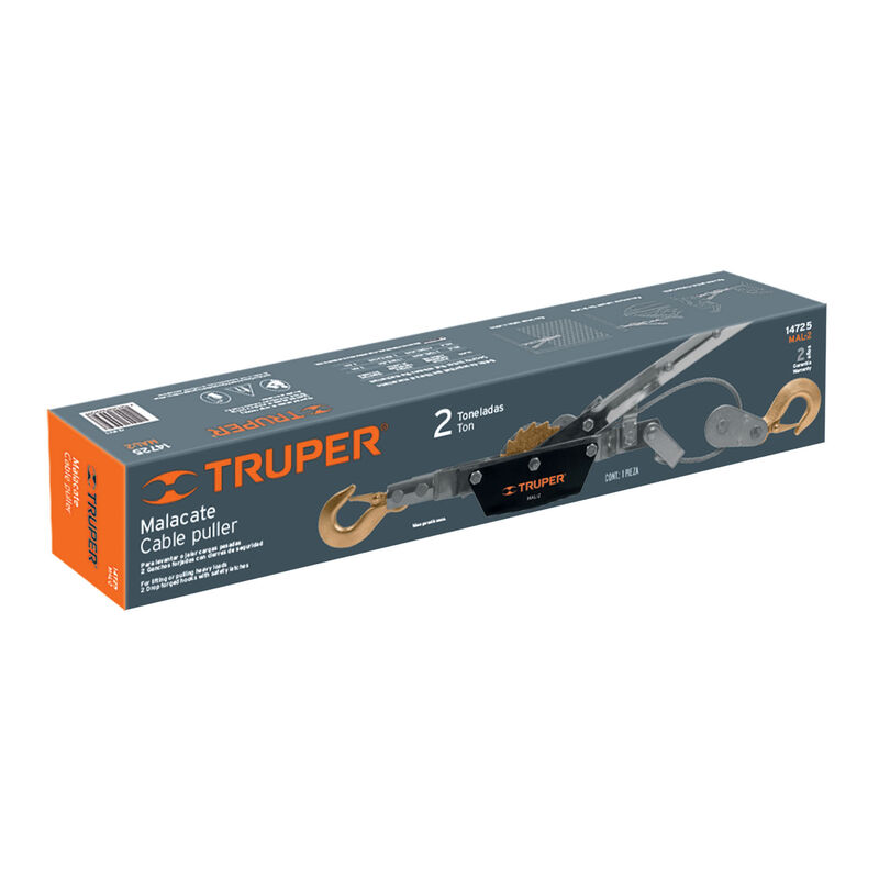 Malacate de 2 Toneladas Truper image number null