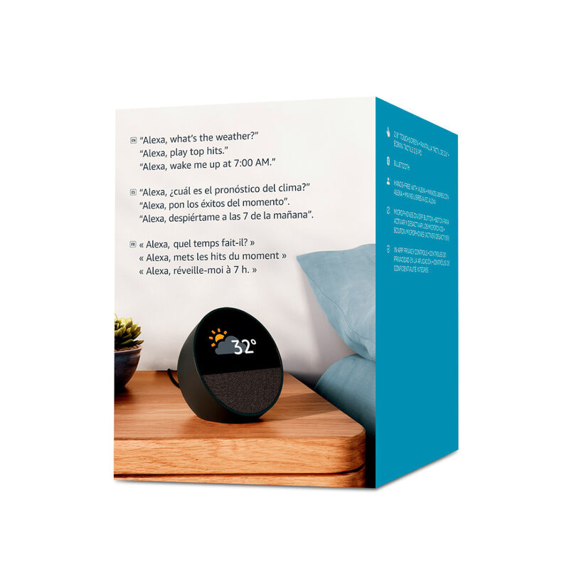Bocina Inteligente Alexa Echo Spot Multi-Room M... image number null