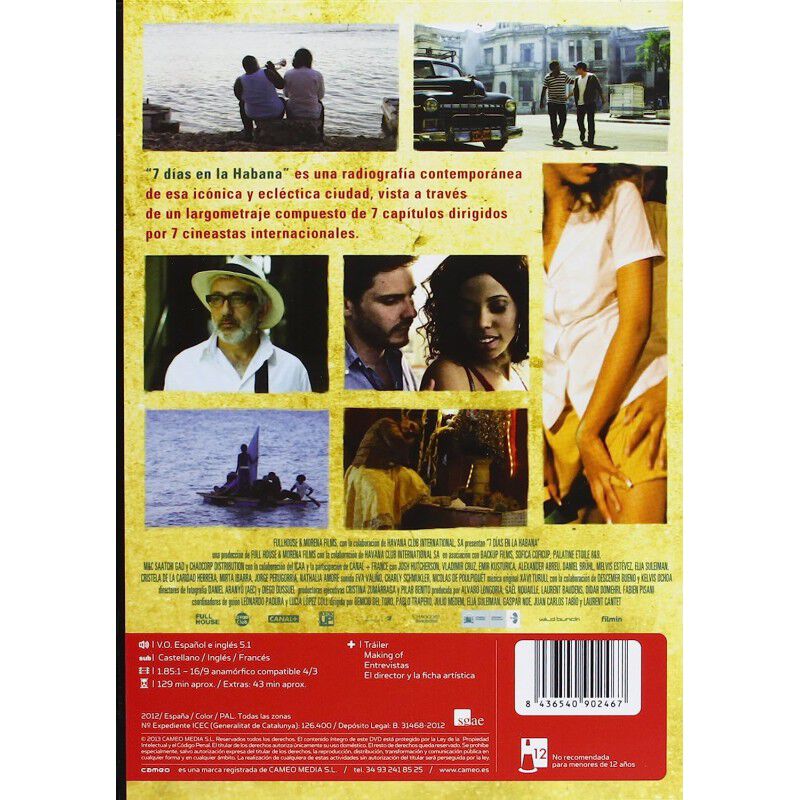 7 D&iacute;as En La Habana [DVD] image number null