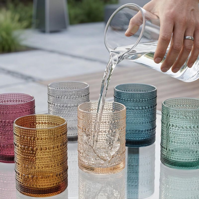 Vasos De Bebida Khen Pack De 6 - 300 ml Acr&iacute;lic... image number null