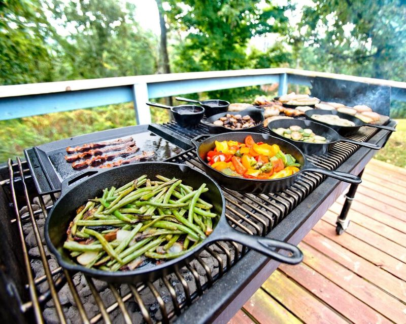 Skillet Lodge De Hierro Fundido De 30 Cm Con Ma... image number null