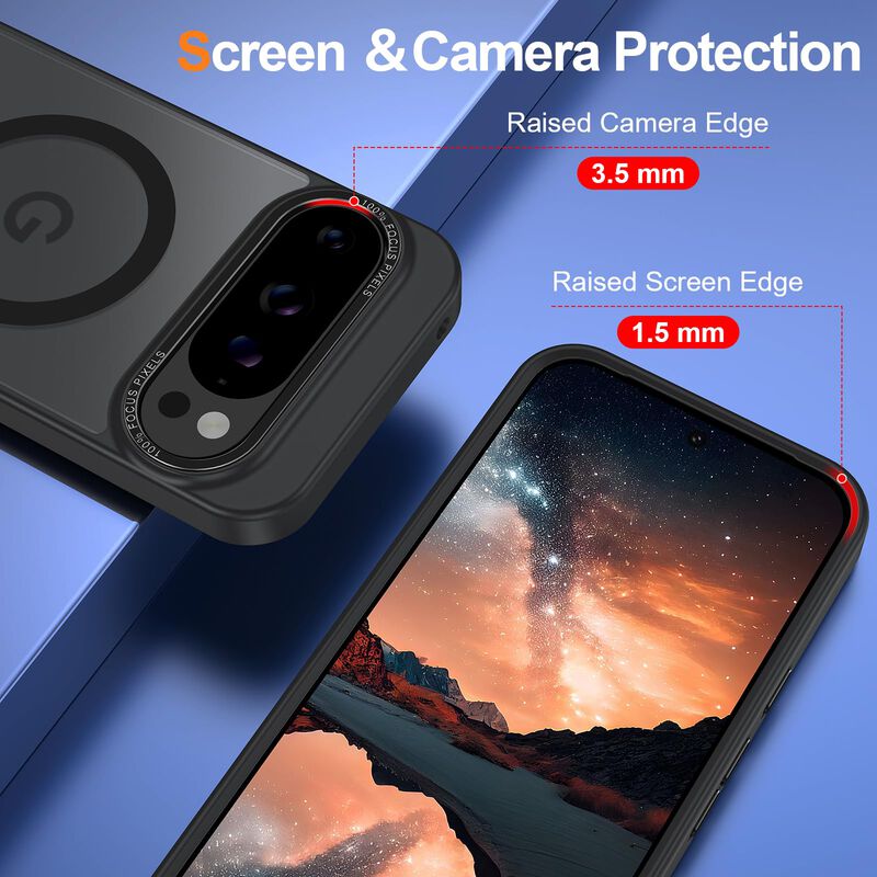 Funda Magn&eacute;tica Fina Mate Para Google Pixel 10 ... image number null