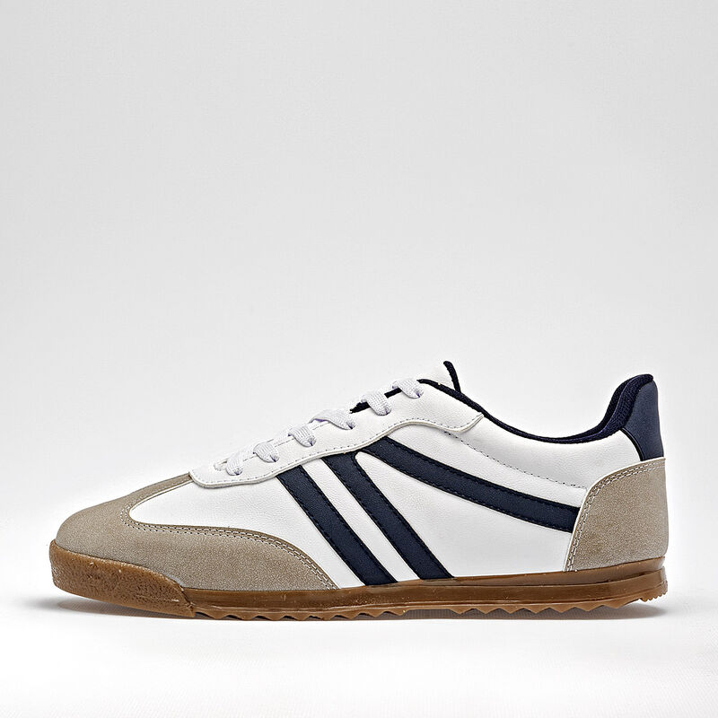 True Extreme tenis para hombre blanco gris mari... image number null
