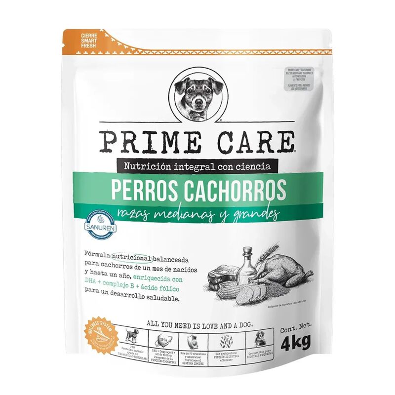 Alimento Prime Care Para Cachorros Raza Mediana... image number null