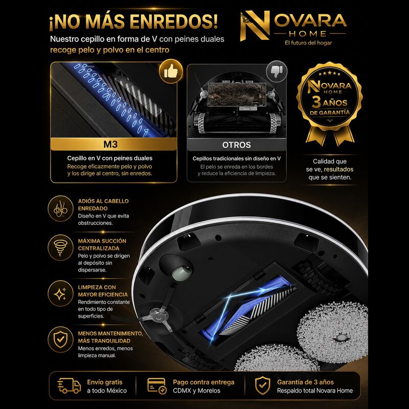 Robot Aspiradora Novara Xm30 image number null