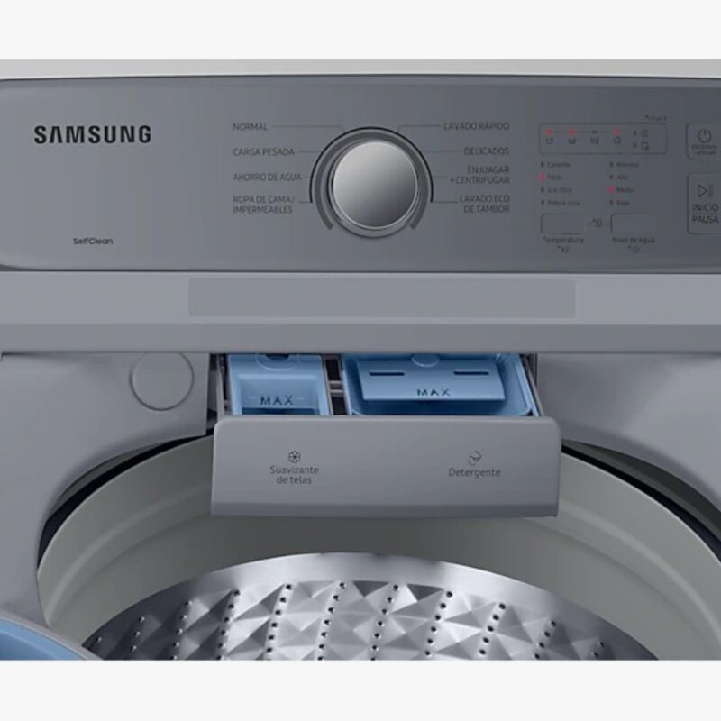 Lavadora Samsung WA20A3351GY 20 kg gris carga s... image number null