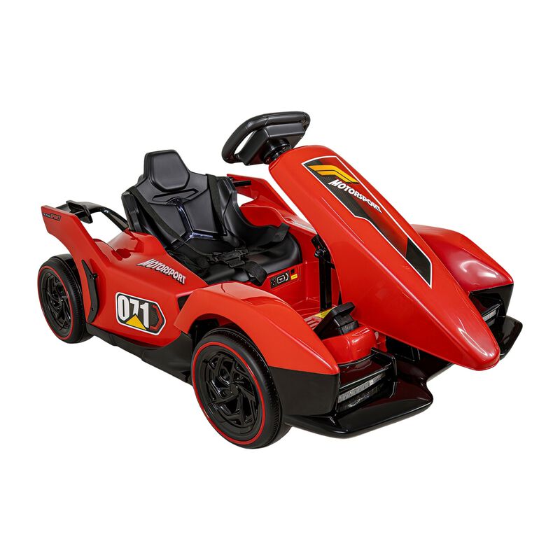 Montable Eléctrico Go Kart F1 12v Niños Luz Led... image number null