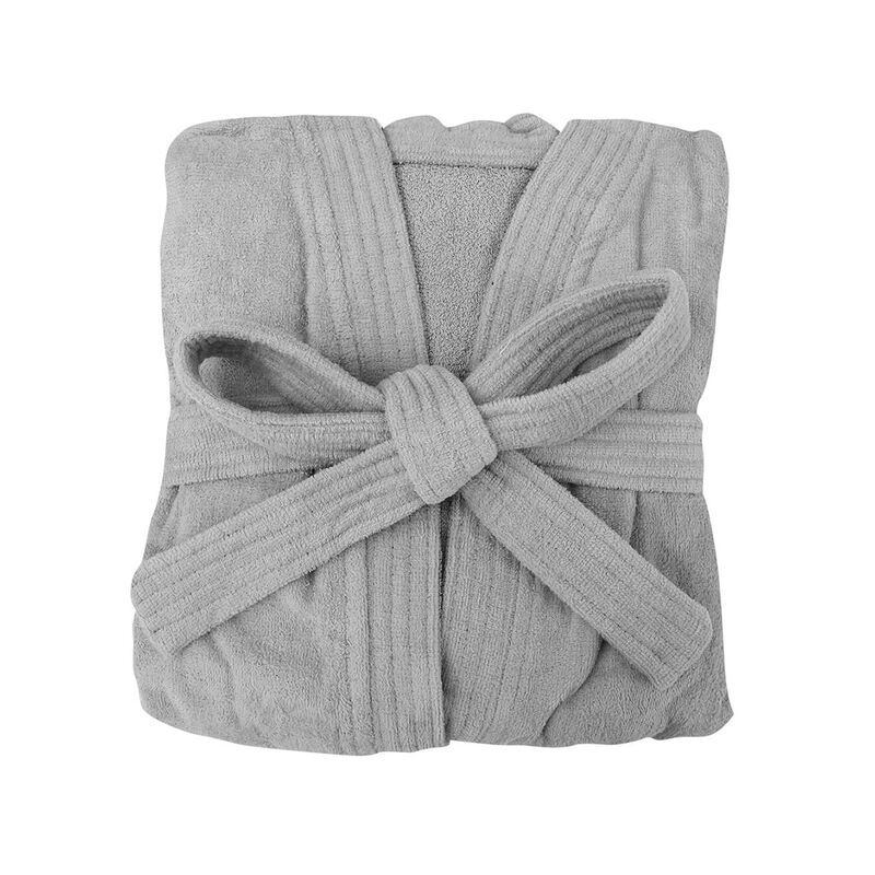 Bata de Ba&ntilde;o Cuerpo Completo Unitalla Color Gri... image number null