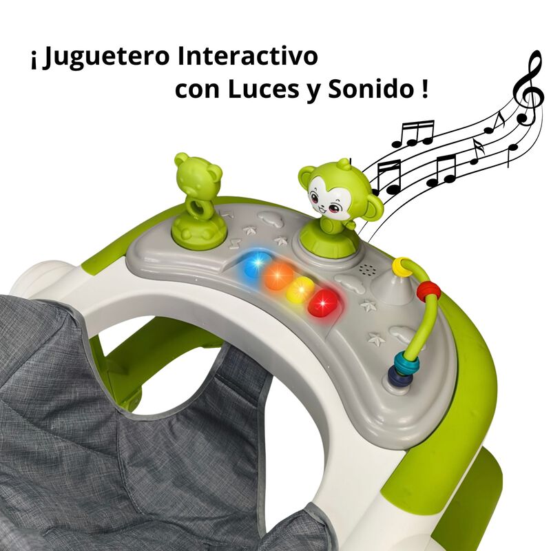Andadera Infantil Con Asiento Acolchado, Centro... image number null