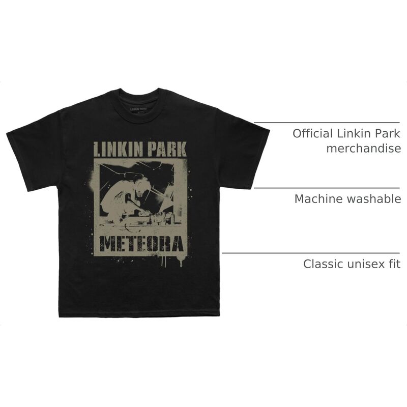 Camiseta Linkin Park Meteora Negra Talla Grande image number null