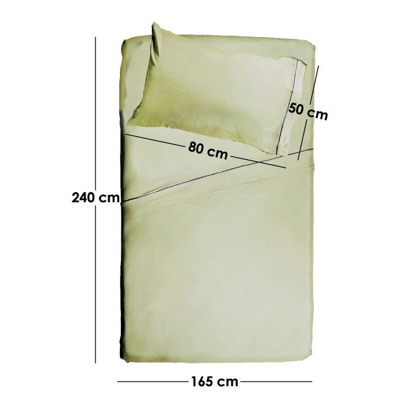 Juego de s&aacute;bana platinum tela tipo bamboo indiv... image number null