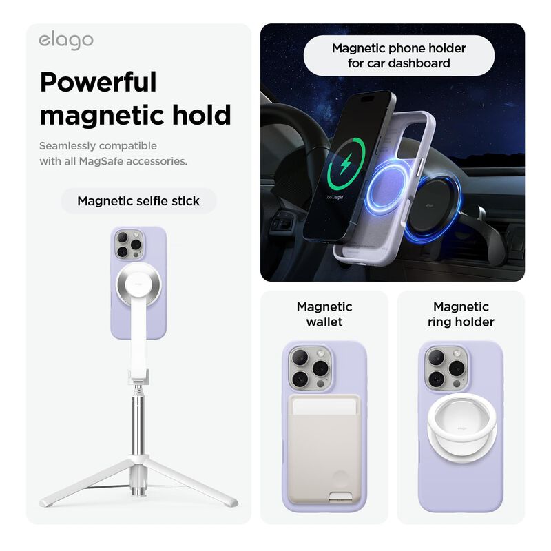 Funda De Silicona Magn&eacute;tica Elago Para Iphone 1... image number null