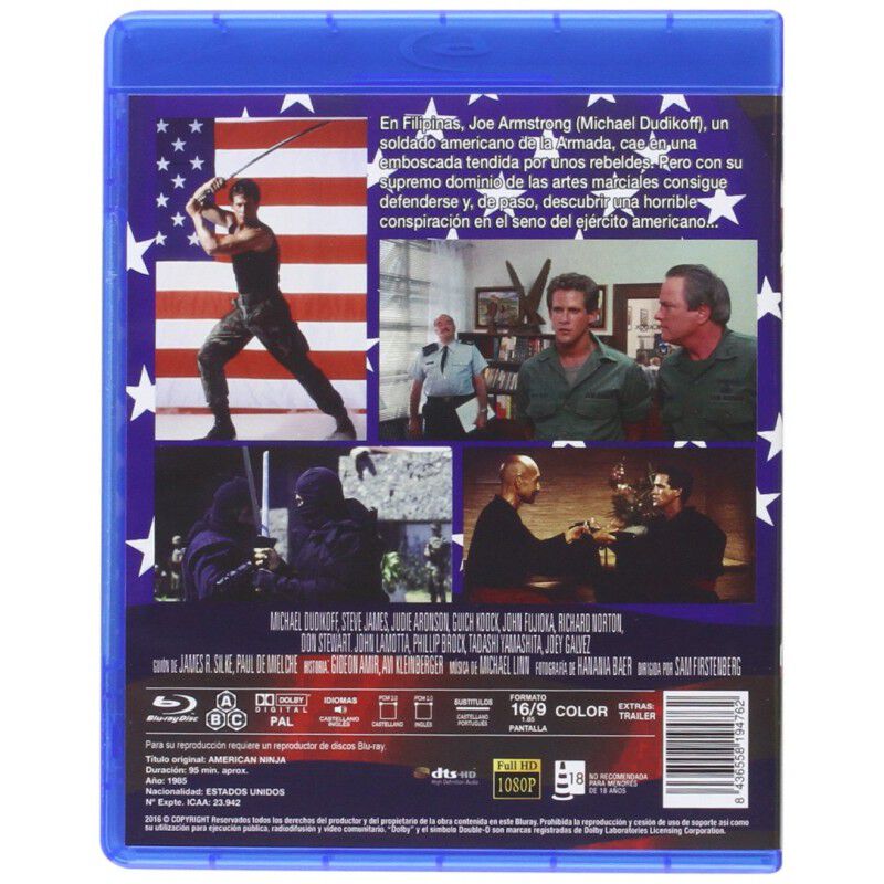El Guerrero Americano Bd 1985 American Ninja [b... image number null
