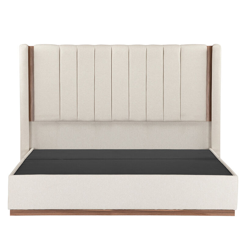 Cabecera King Size Dicasa Linz Con Base Cama Cr... image number null