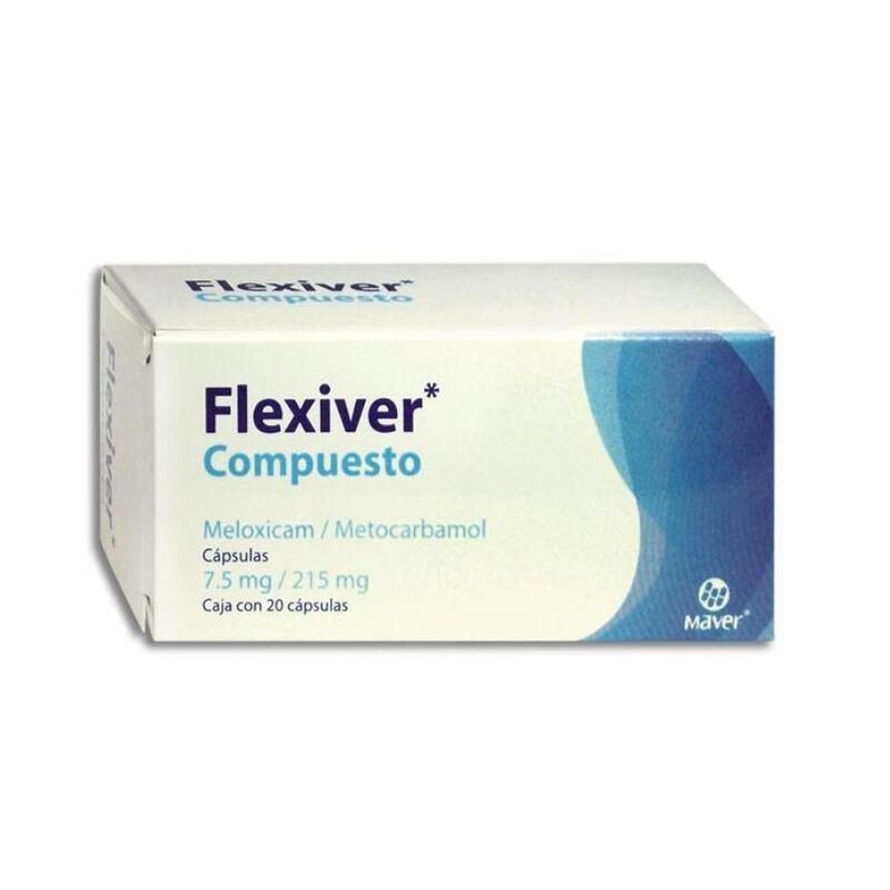 Flexiver Comp 20 Caps 7.5/215M 7.5/215mg caja c... image number null