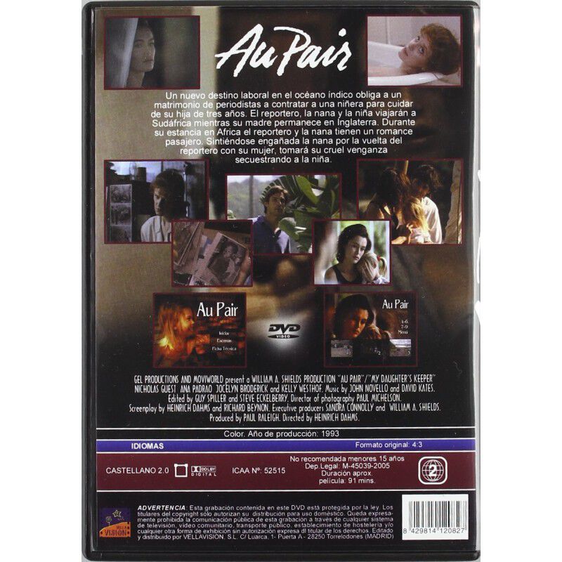 Au Pair [dvd] image number null