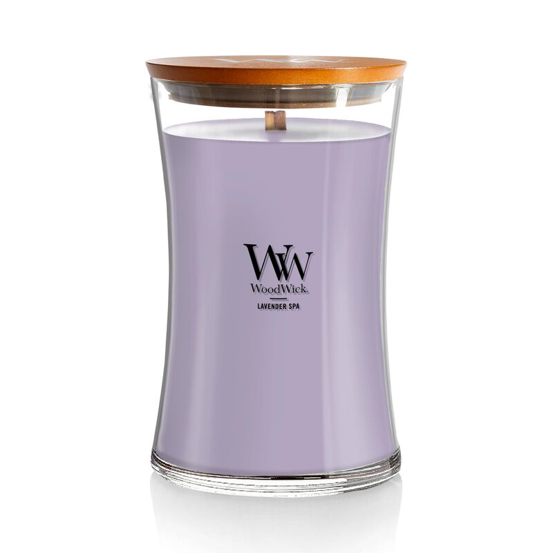 Candle Woodwick Con Forma De Reloj De Arena Gra... image number null