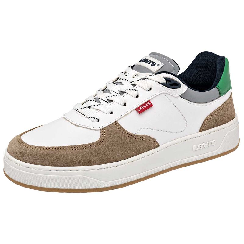 Levi's Tenis urbano para hombre blanco camel image number null