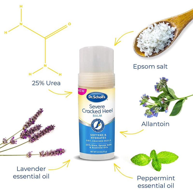 Dr. Scholl's Bálsamo reparador de talón agrieta... image number null