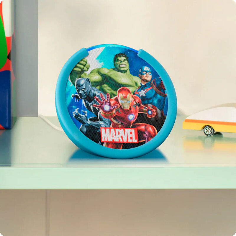Alexa Echo Pop Infantil Versi&oacute;n Marvel Avengers image number null