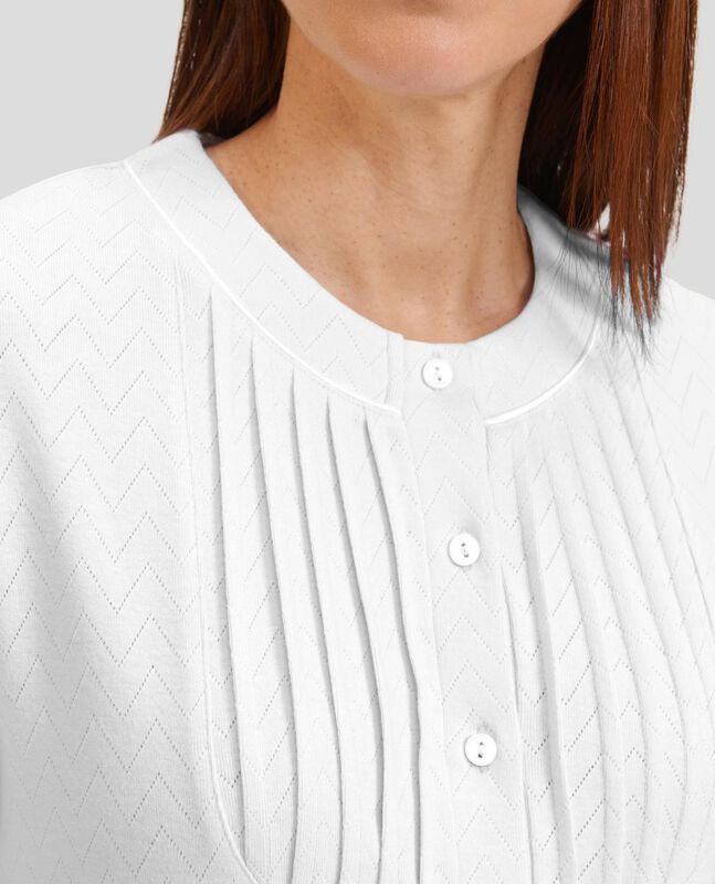 Camis&oacute;n Largo Lorzas M/L Marfil image number null