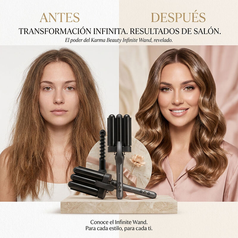 Rizador De Pelo M&uacute;ltiple Infinite Wand 6 En 1 K... image number null