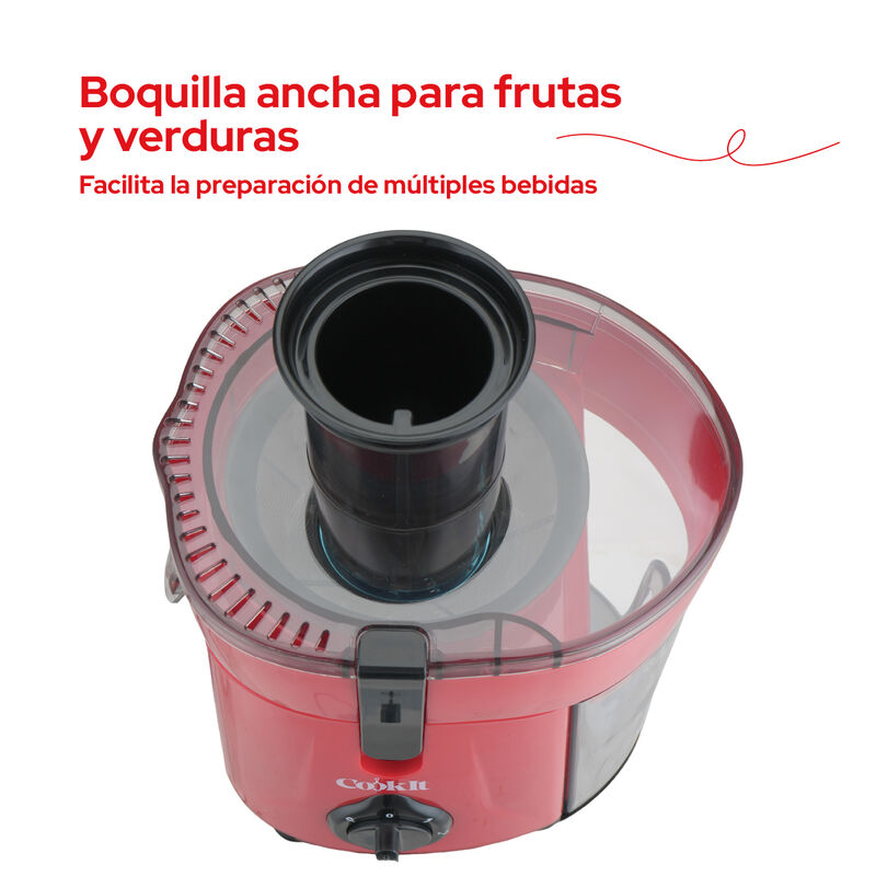 Extractor De Jugos El&eacute;ctrico Cookit Cj12 600w 2... image number null