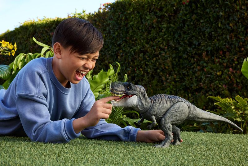 Figura De Dinosaurio Mattel Jurassic World Rebi... image number null